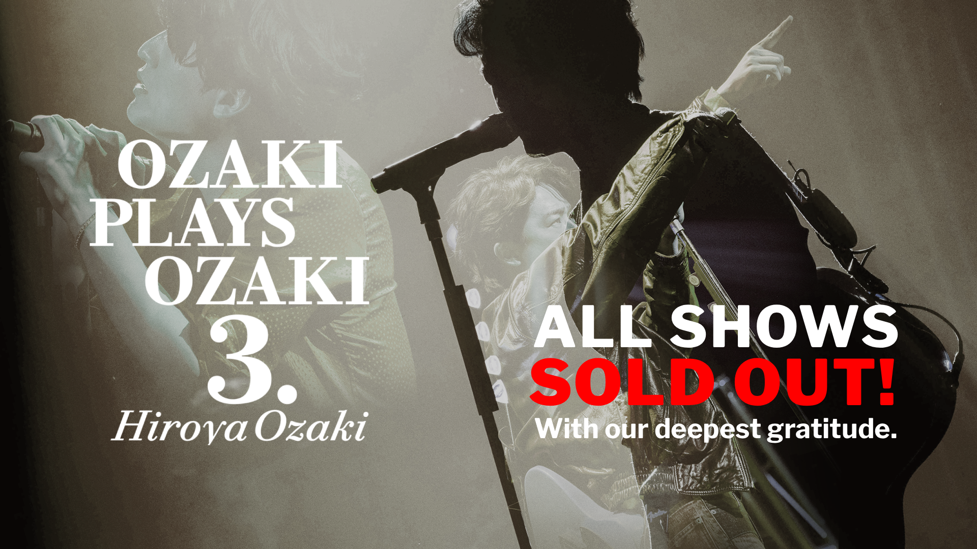 OZAKI PLAYS OZAKI Official Web Site | 尾崎裕哉が現代に尾崎豊の楽曲